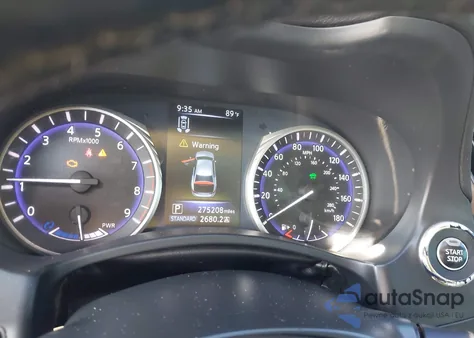 2015 Infiniti Q50 Hybrid Sport from USA, damaged, VIN JN1AV7AP4FM790661